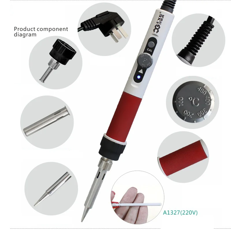 Cxg Dt70 Regulowana Stacja Lutownicza Ue Wtyczka 220v 70w Grzejnik Ceramiczny Wymien Stacje Lutownicza Hakko Hakko Soldering Station Iron Soldering Stationsoldering Station Aliexpress