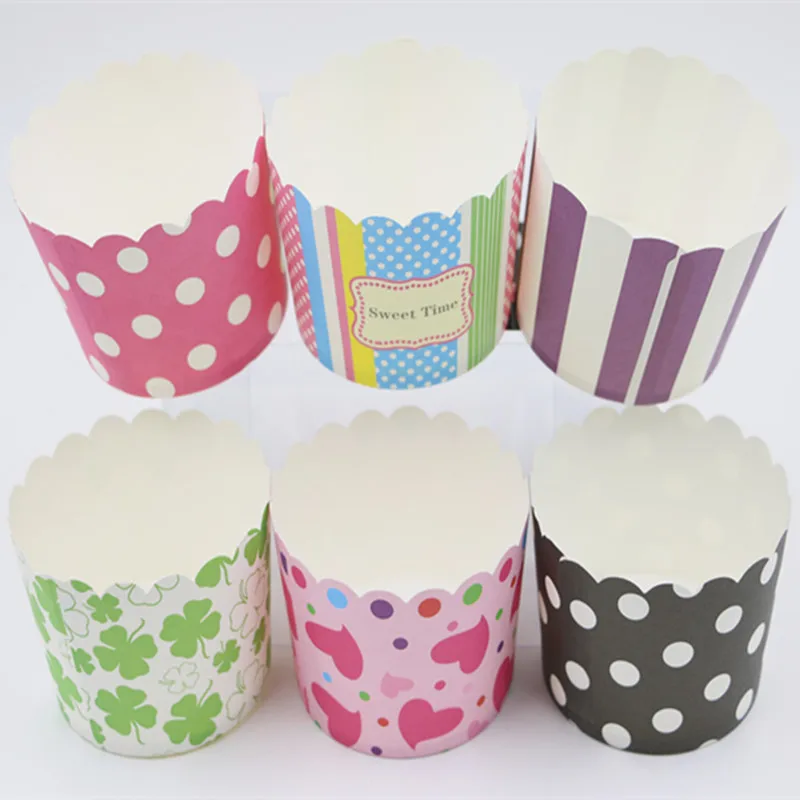 Disposable Paper Cupcake Liners Muffin Cups Cases Cupcake Mold cake