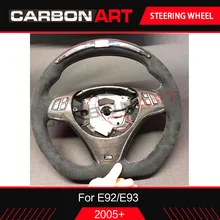 Светодиодный дисплей для гоночного руля для E92 E93, ЖК-экран, измерительный прибор, светодиодный руль для гонок, углеродное волокно 2005