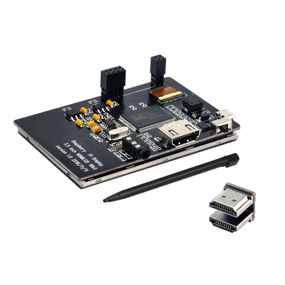 3-5-LCD-HDMI-USB-Touch-Screen-1920x1080-LCD-Display-Audio-with-clear-case-for-Raspberry