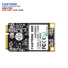 FASTDISK Mini mSATA SSD SATA3 2 III 30GB 60GB 120GB 128gb 256 240GB HDD SSD Solid State Drive Disk For laptop mini pc computer