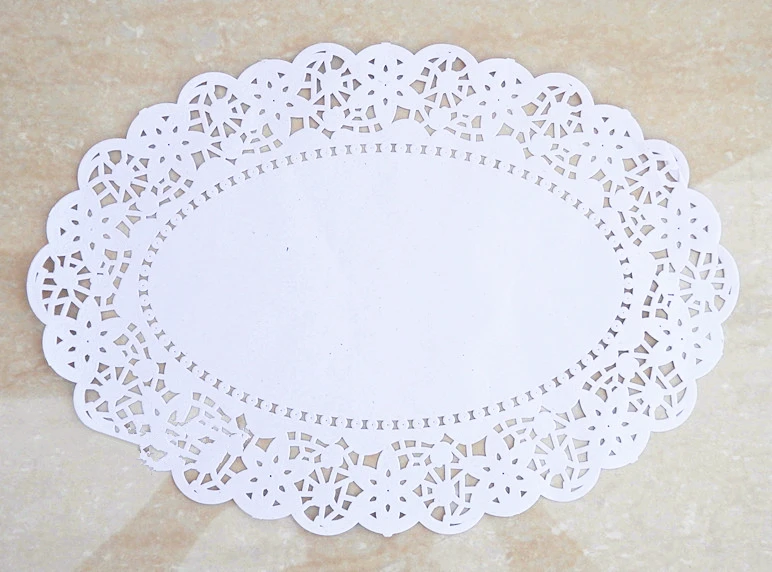 White 7.5 Inch Paper Doilies Pack of 250 
