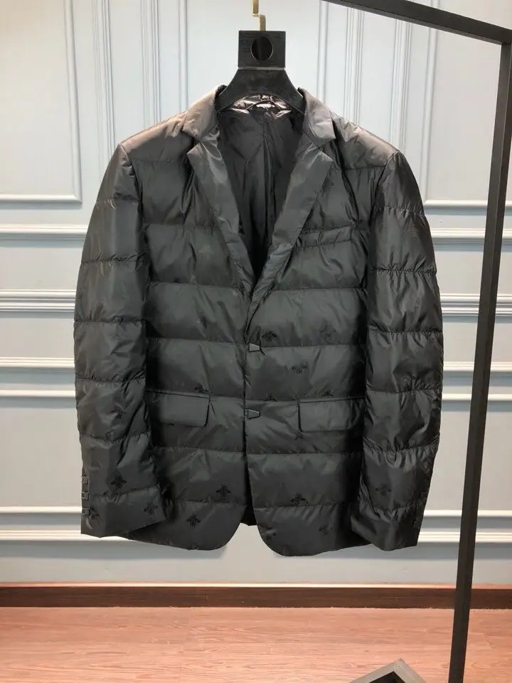 Модные Для Мужчин's Пальто и куртки 2018 взлетно-посадочной полосы Элитный бренд Европейский дизайн вечерние стиль Мужская одежда A11210
