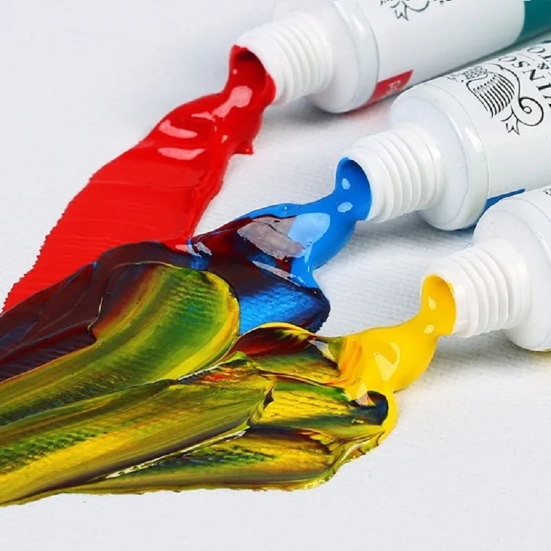 WINSOR & NEWTON 12/18/24 цветов акриловые краски художественная Живопись принадлежности 10
