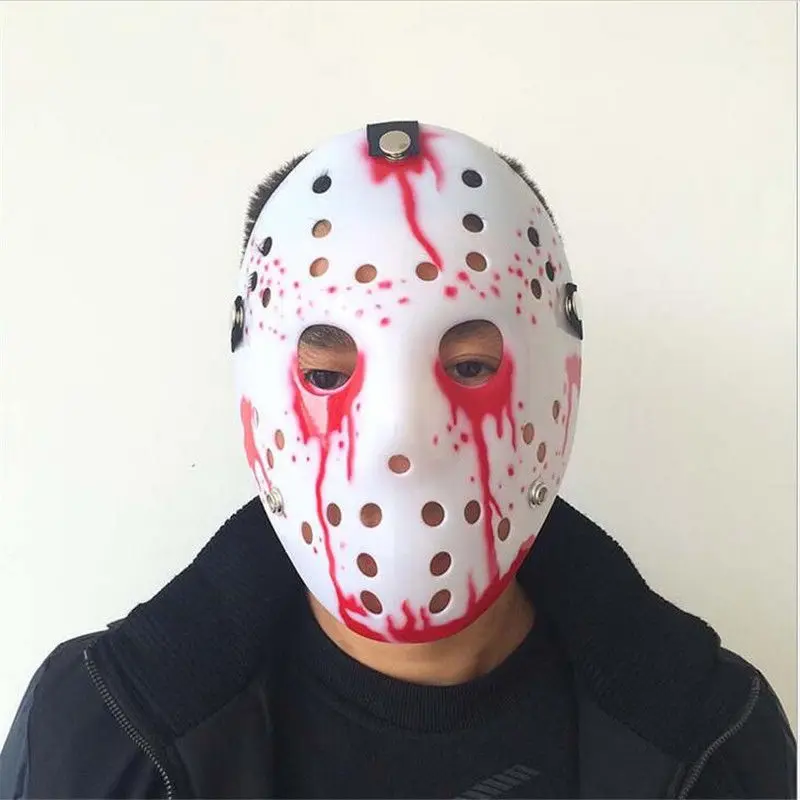 Halloween Jason Voorhees Mask Friday The 13th Horror Hockey Costume Prop Colors