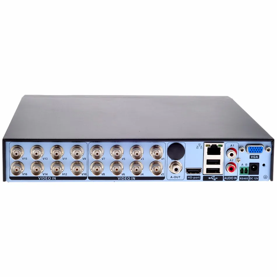 16 каналов AHD 1080N DVR Поддержка 16* 1080N; 8*1080 P; 4* 3M; 4*5 м ip-камера 16CH Видео Рекордер DVR Hybird NVR с 1 Sata HDD