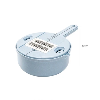

Vegetable grater set cut potato wire paring knife wheat straw multi-function artifact grater machine kitchen gadget GT0522