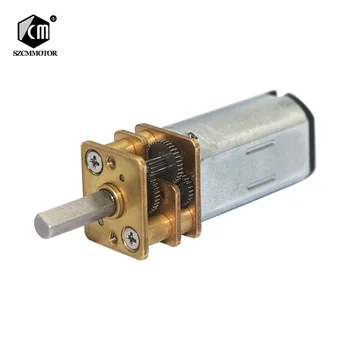 

N30 12mm Micro Gear Motor 3mm Diameter Shaft 6v 12v DC Voltage Many Speeds Metal Gearwheel Hobby DIY Gear Reduction Motor