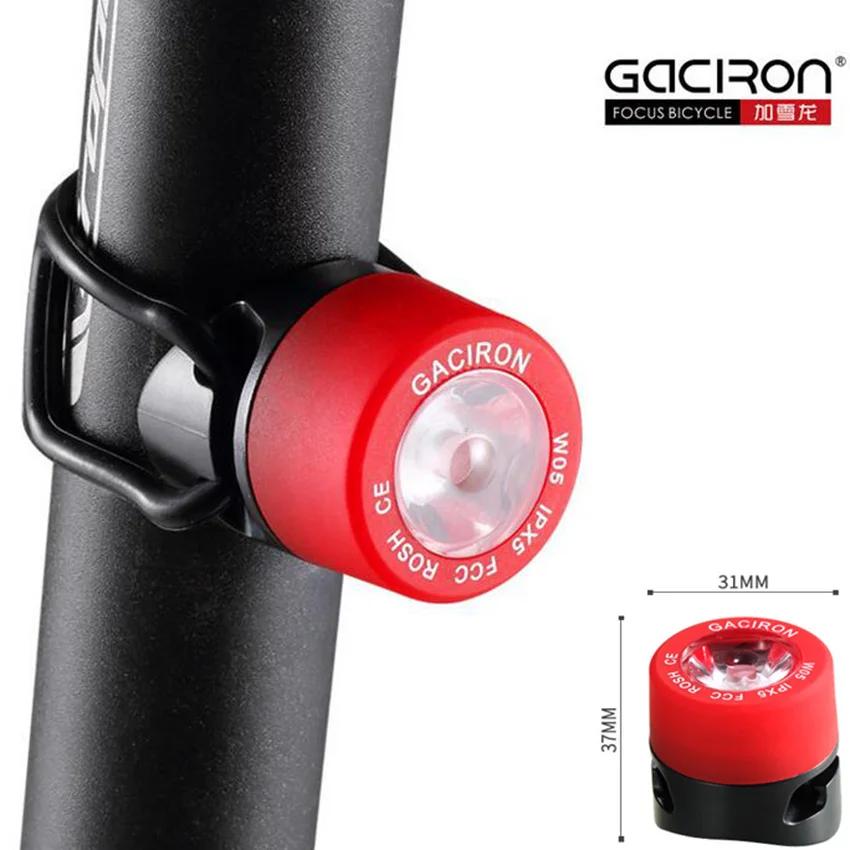 Best GaCIROn V9S USB Bicycle Light L2 Led Bike Lamp lantern Portable Power for Mobile With 26650 Battery Waterproof Cycling Lights 6