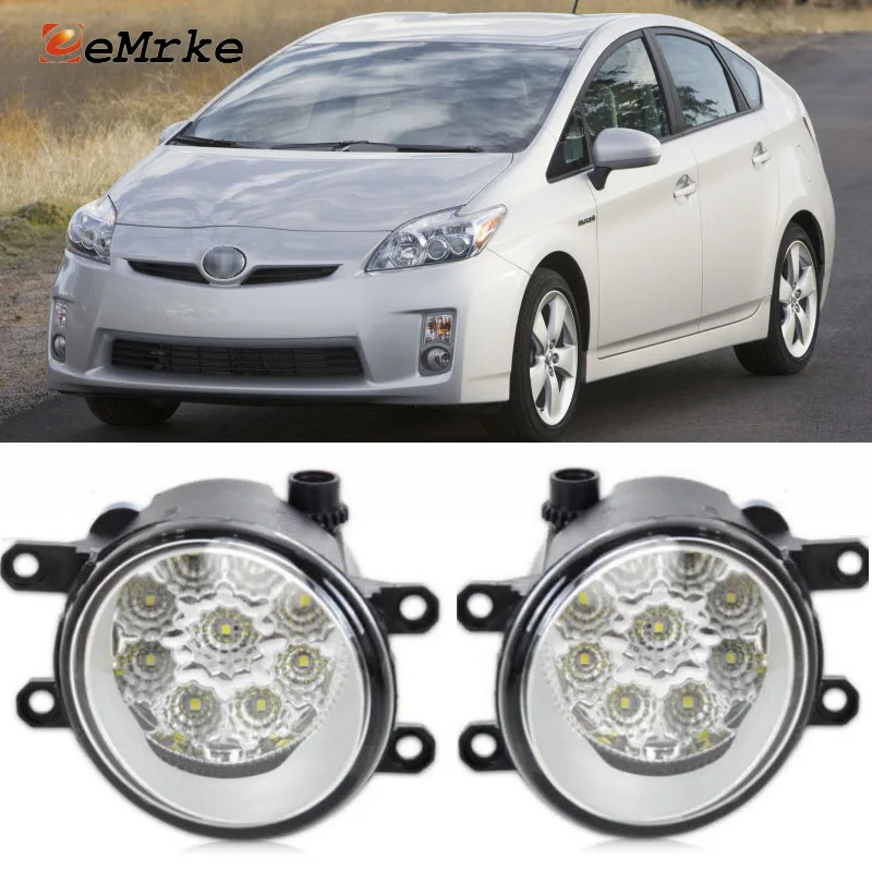 EEMRKE Car Styling For Toyota Prius 2010 2011 2012 9 Pieces Led Halogen