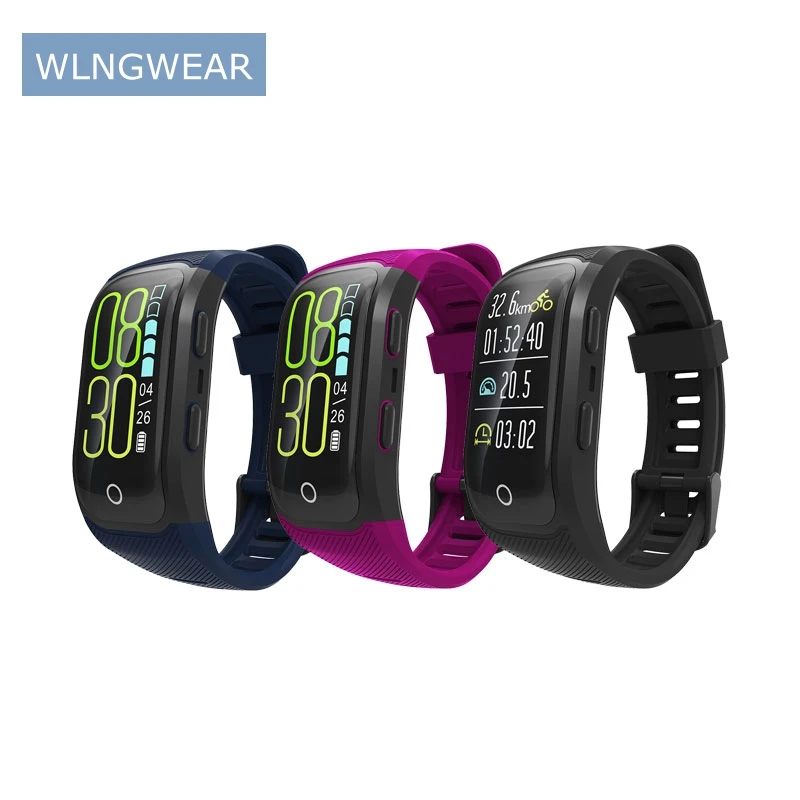 

Hot Sales Color Screen GPS Smart Band Activity Tracker Bracelet IP68 Waterproof Band Heart Rate Monitor Sport Wristband