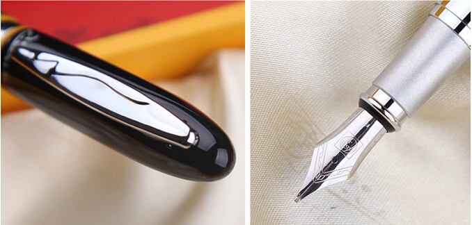 Пикассо чернильная ручка ps 907 Монмартр офисная поставка каллиграфическая ручка Роскошная пишущая металлическая Перьевая ручка Перо