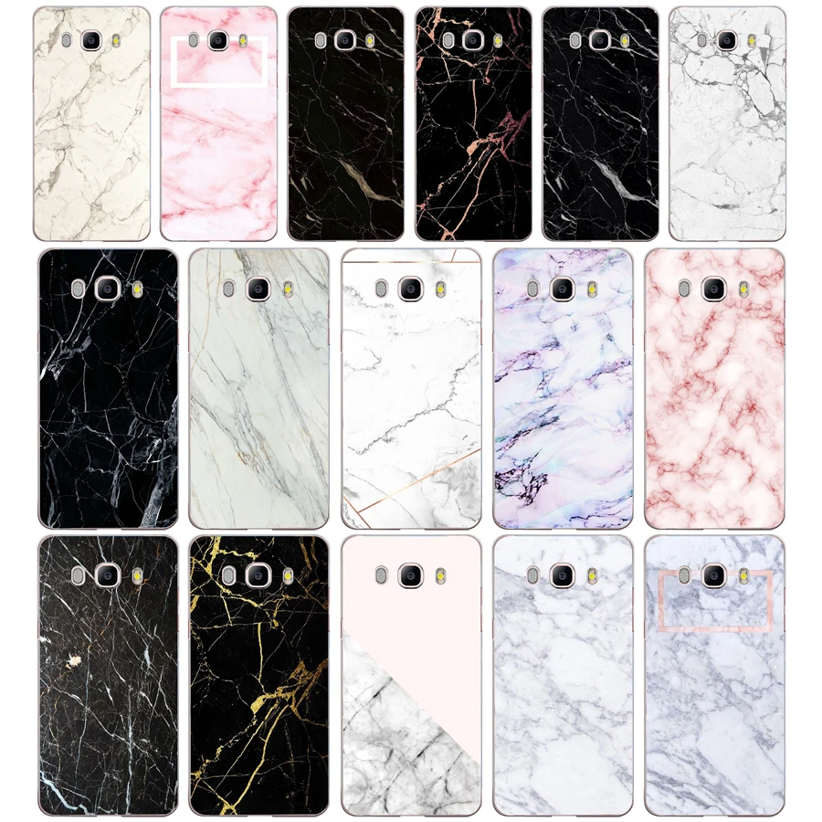 

184DF marble stone Hard Transparent Case Cover for Samsung Note 3 4 8 for Galaxy a3 a5 2017 j3 j5 j7 2015 2016 2017