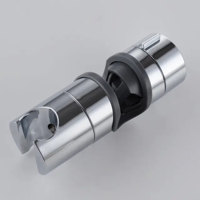 ABS Chrome Handheld Shower Holder Bracket Adjustable Rail Bracket Shower Mounting Brackets for bathroom 18-25MM Tube