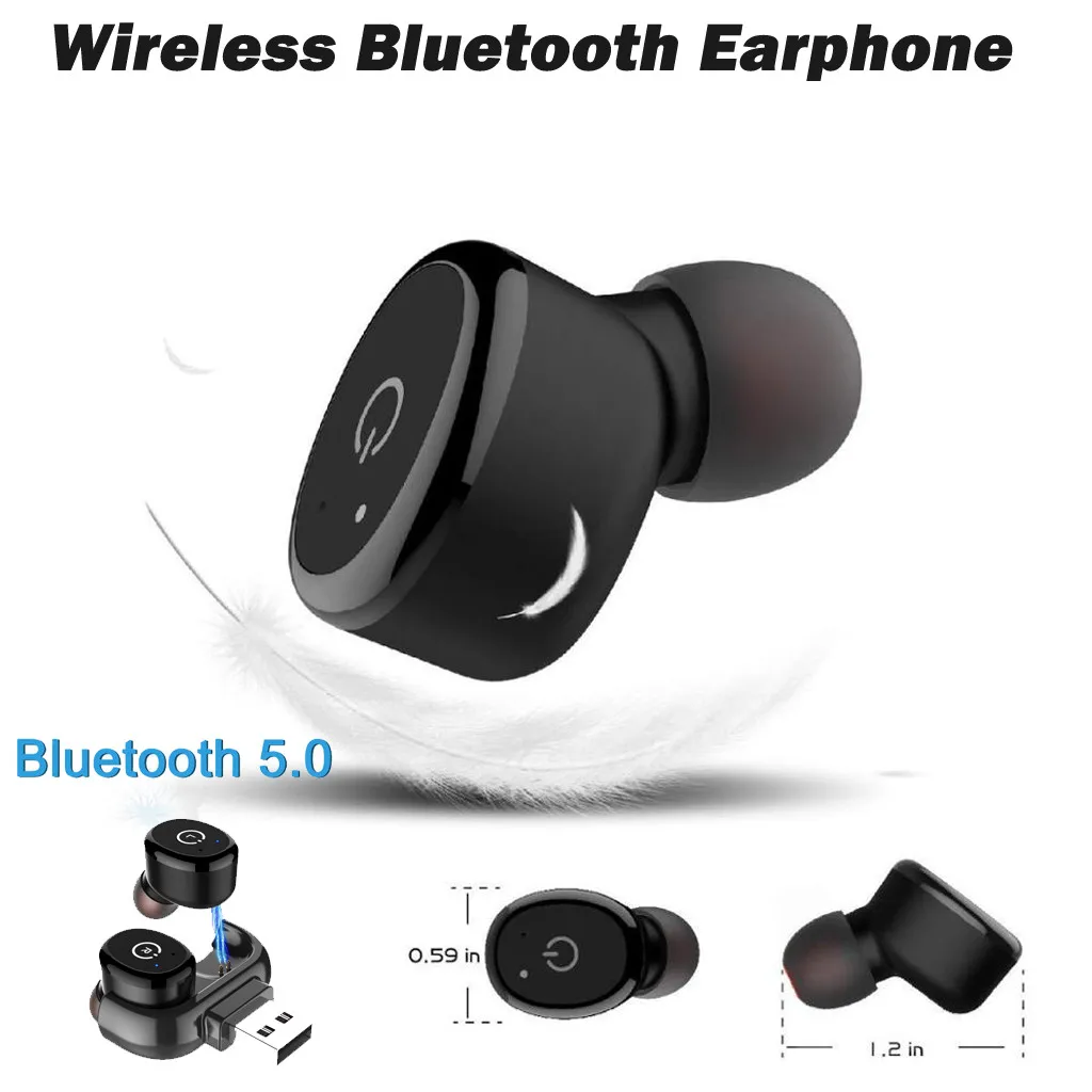 

Waterproof T5 Upgraded TWS Earphones Wireless Earbuds Bluetooth 5.0 Support Aptx 36h Playing Time high quality Z521