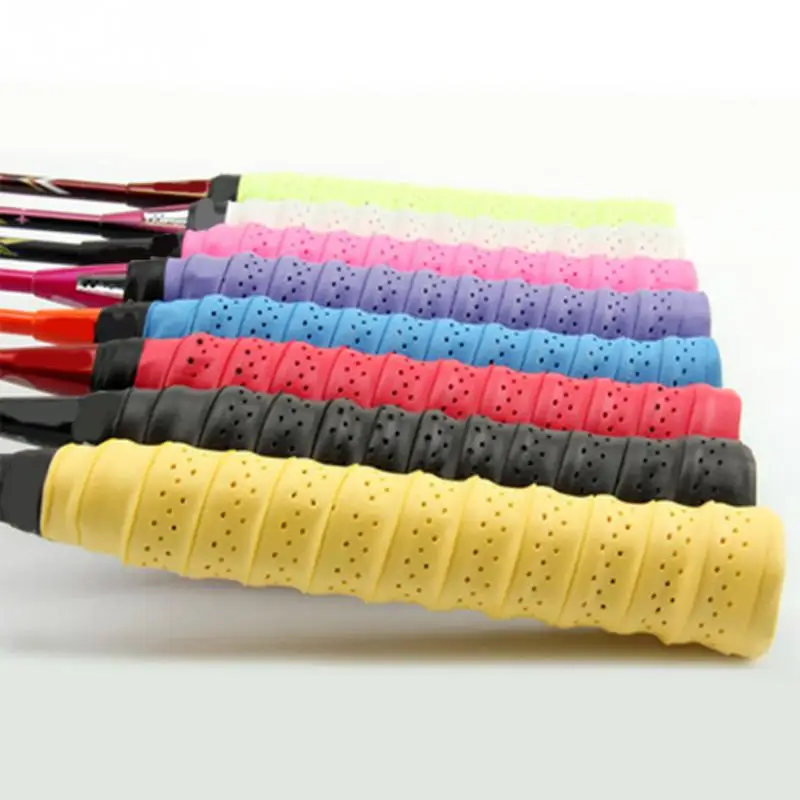 Высокое качество ракетки для бадминтона OverGrip теннисные ракетки обертывания Нескользящие Киль ручки ручной Клей эластичность Рыбалка Overgrip