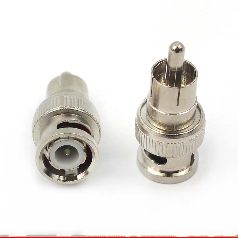 Rca Male Av To Bnc Male For Cctv Vcr Camera Monitor Cable Connector