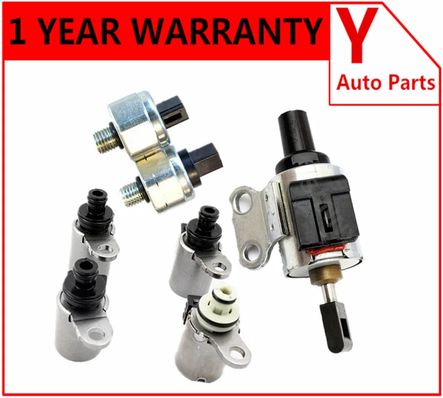 JF011E RE0F10A REOF10A CVT трансмиссионный комплект Solenoids 4 + 2 переключателя 1 шаговый
