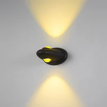 Креативный персональный светодиодный настенный светильник для гостиной, коридора, виллы, кофе, наружного двора, бра, водонепроницаемый энергосберегающий светильник