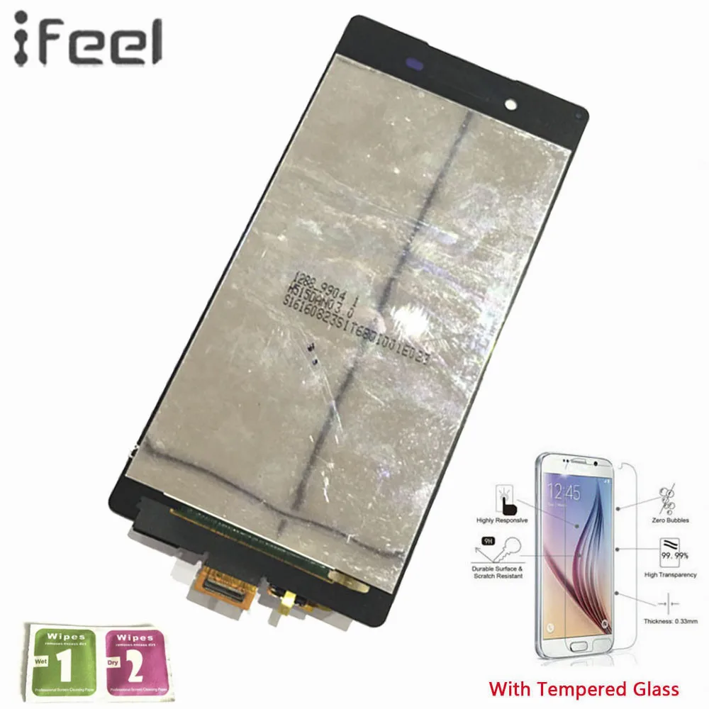 

New 100% Tested LCD Display Touch Screen Digitizer For Sony Xperia Z3 Plus Z4 E6553 E6533 E5663 Z3+ 5.2" Repair Assembly