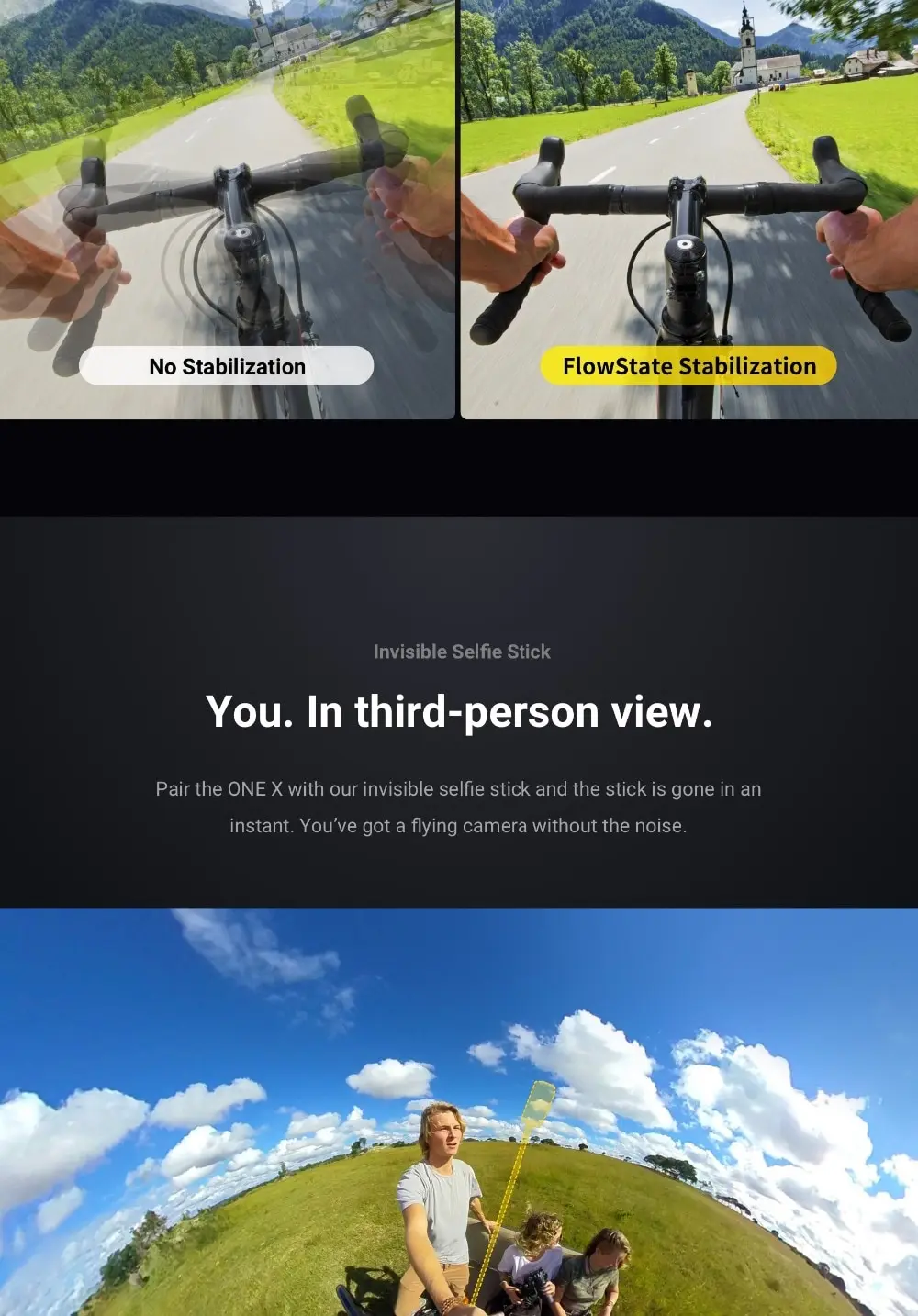 Insta360 ONE X Action Camera VR 360 Panoramic Camera For iPhone and Android 24 5