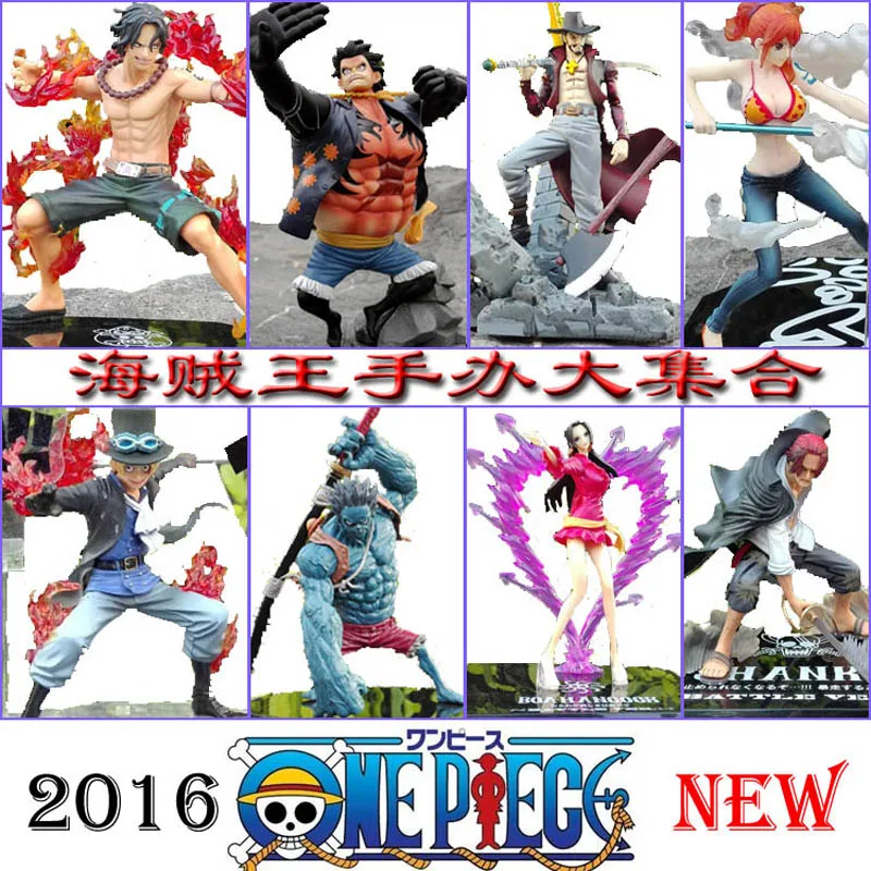 Anime One Piece Action Figure King Of Artist Gear 4 Fourth Monkey D Luffy Ace Hancock Mihawk Pvc Collection Model Toy King Of Artist One Piece Action Figureaction Figure Aliexpress