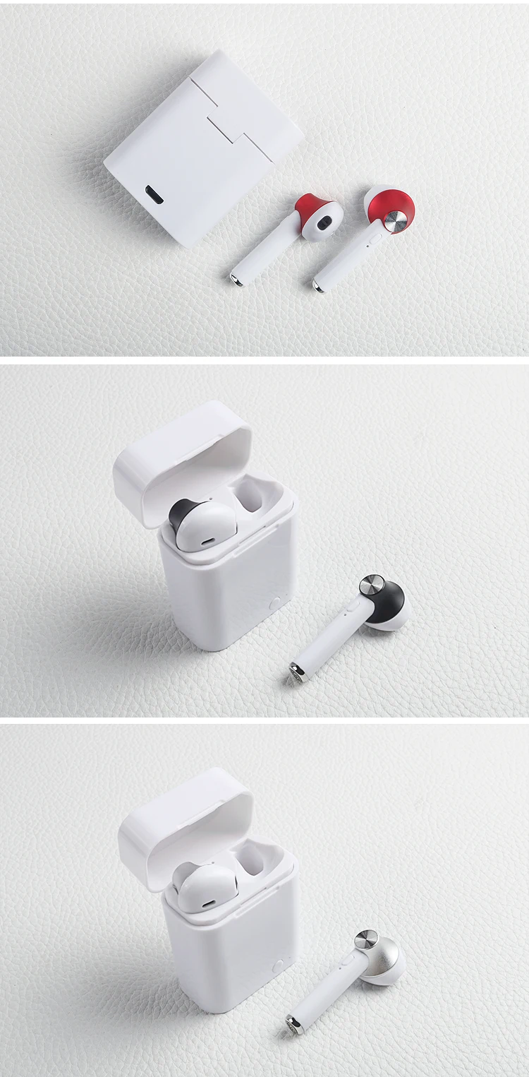 XLSTO Wireless Headphone Bluetooth 5.0 Binaural Calls Sport 3D Stereo Sound Earphones with Charging Box for xiaomi iPhone PK I10 (14)