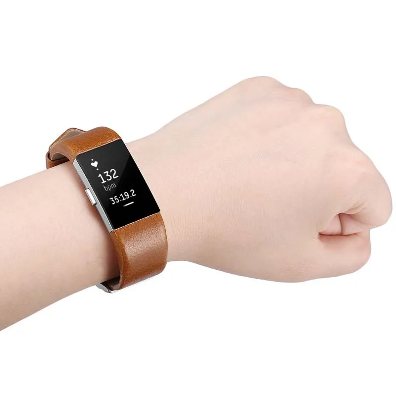 2в1 ремешок для часов Fitbit Charge 2 экран Защитная пленка для Fitbit Charge2 браслет кожаный браслет Зарядка 2 ремешок