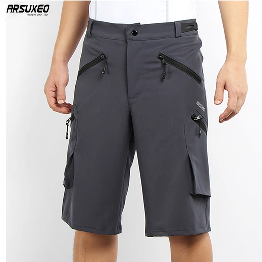 Buy ARSUXEO Mens Outdoor Sports Cycling Shorts