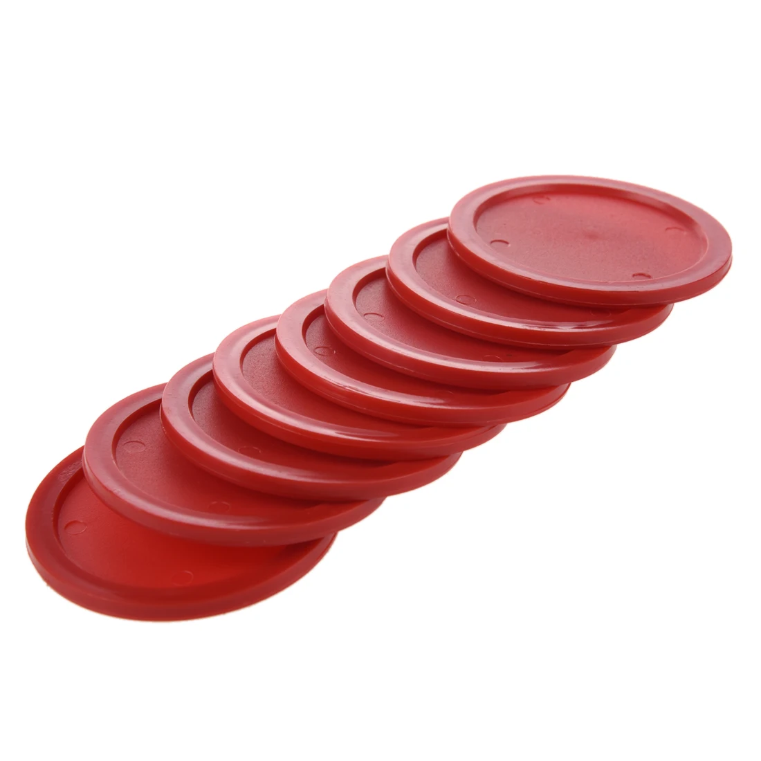 Красный воздушный Хоккейный Набор(8 шт. 63 мм шайба для воздушного хоккея