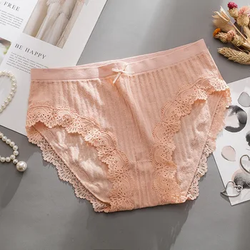 

Women panties sexy Lace Abdomen Hip Fashionable 2019 spring summer new products Modal Seamless women's panties