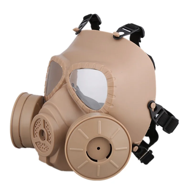 M04 противогаз оснащен шлемом двойной вентилятор двойной фильтр противогаз CS Пейнтбол Военная Тактическая Армия пот Защита лица