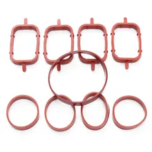 4 pcs ManIfold Gasket Intake Inlet For BMW Rover M47 E87 E46 E90 E91 E92 E93