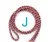 J Для iPhone 6/6 S 4,7 дюймов телефон прозрачный мягкий ТПУ чехол для телефона с 1,5 м ожерелье шнур веревки защитный чехол Горячая Распродажа - Цвет: J