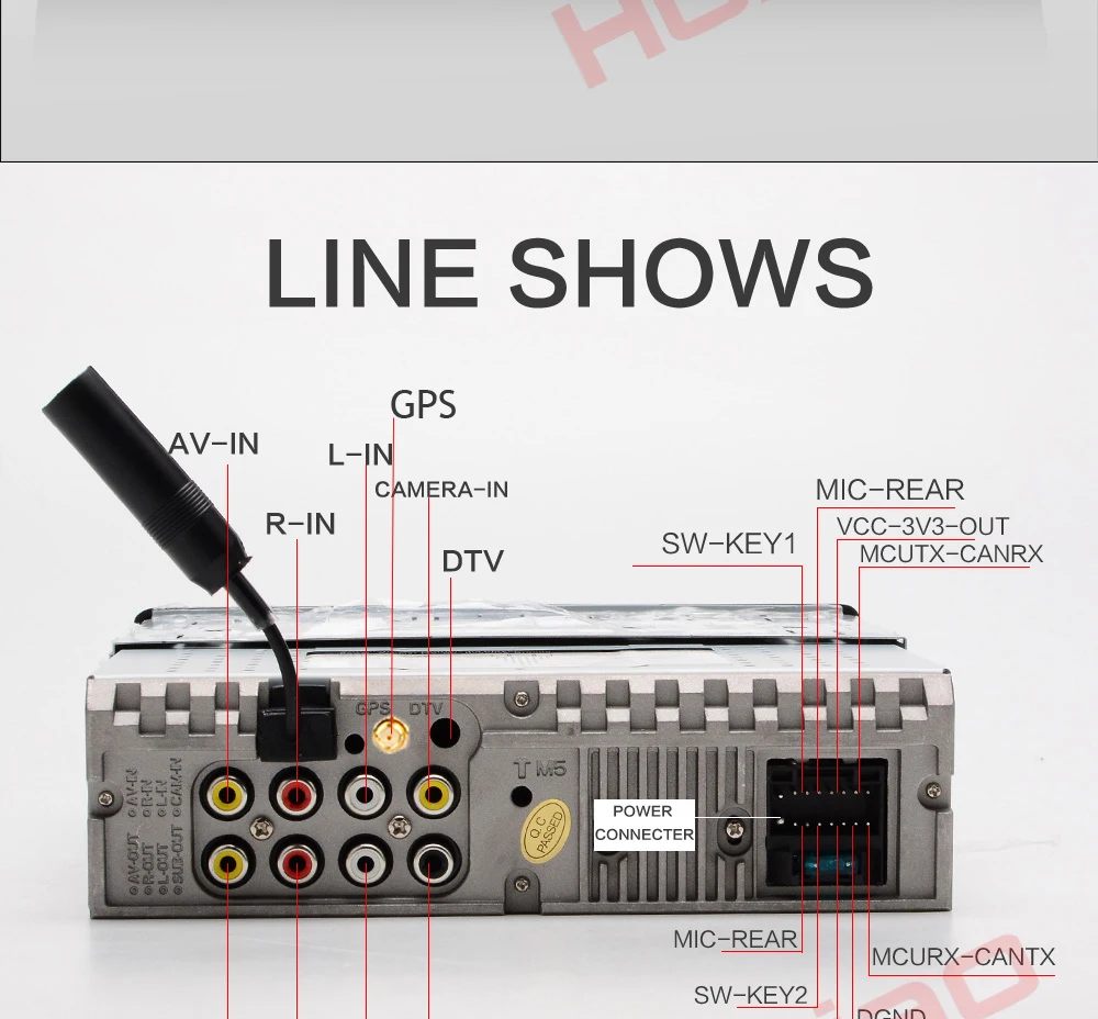 7 дюймов gps TFT lcd Автомобильный MP5 плеер Bluetooth FM радио Автомобильный мультимедийный плеер телескопическая Автоматическая рация камера заднего вида