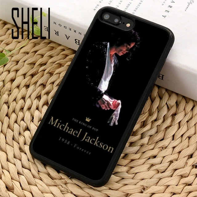 Чехол для телефона SHELI MICHAEL JACKSON KING OF MJ BEAT IT iPhone 5 6s 7 8 plus 11 pro X XR XS max Samsung S7 edge S8 |