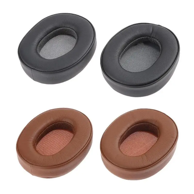 ALLOYSEED 2Pcs Soft Leather Replacement Ear Pads Earmuff Cushion Cover For Beats Executive Headphone Accessories Headset Earpad