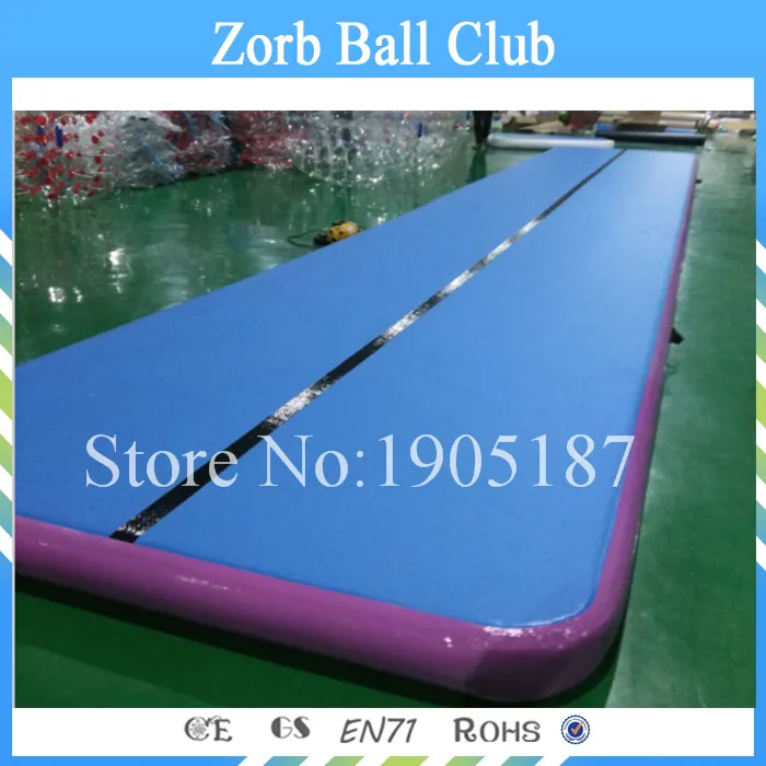 

Free Shipping 6x2m Air Tumbling Mat,Inflatable Air Track For Gym Training Free One Pump