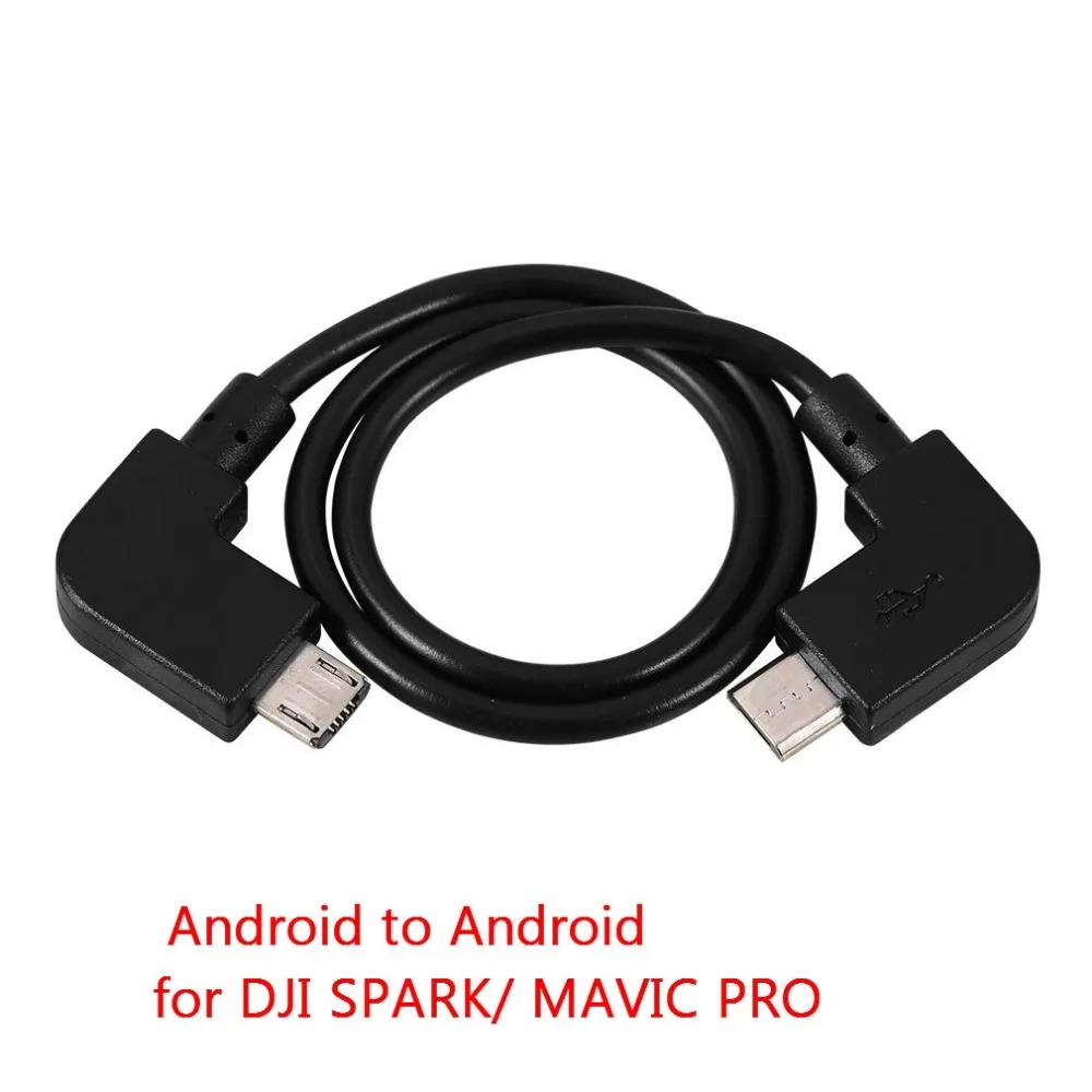 USB Adapter Cable Tablet Phone Converting Data Cable Connector Android to Android for DJI Spark / Mavic Remote Controller