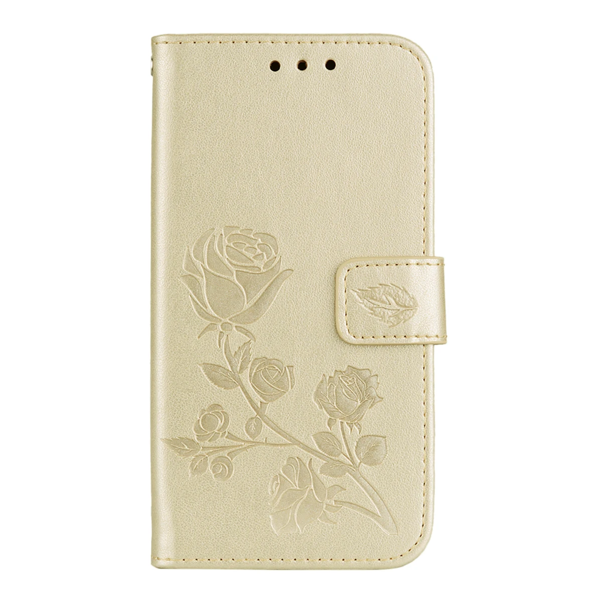 Gold Кожаный чехол-книжка для huawei Y5II Y5 II CUN-L21 CUN-L01-U29 Y6II Y6 II компактный чехол-бумажник для Honor 5A 5,0 ''LYO-L21 Honor5A - Цвет: Gold