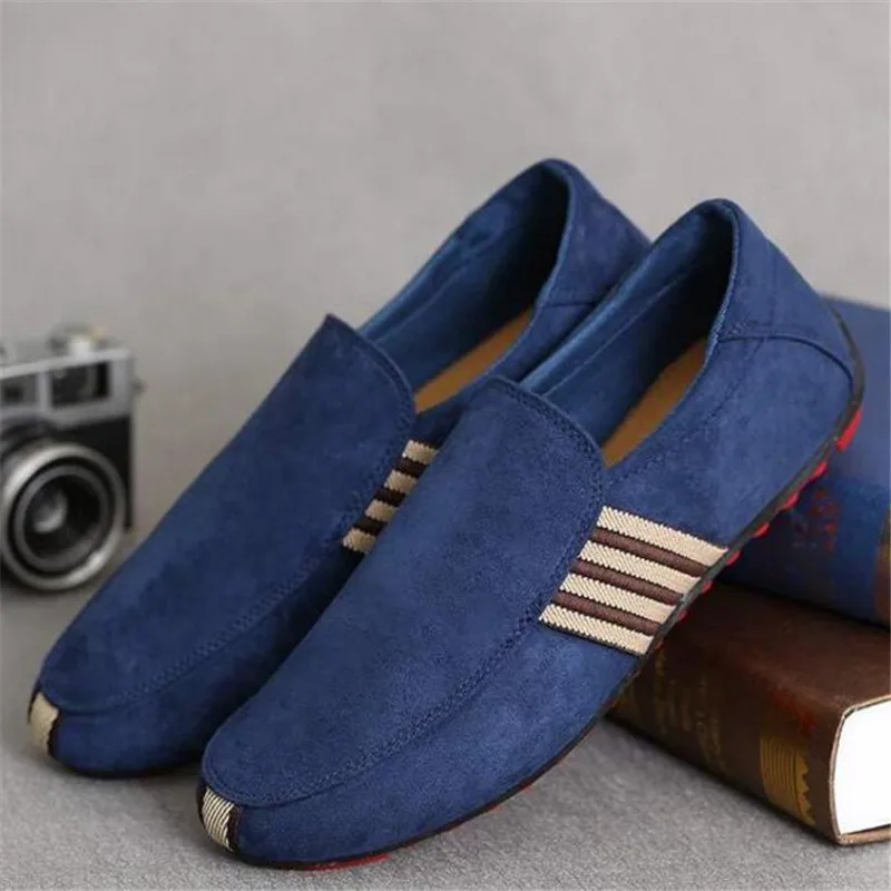 

New spring casual Sportsrunning men's shoes tide suede casual men's driving shoes hot fashion men's peas Sneakers shoes 39--45