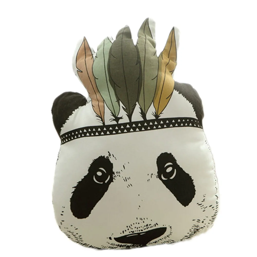 Baby Stuffed Toy Cute Cartoon Pillow Decorative Indian Panda Cushion