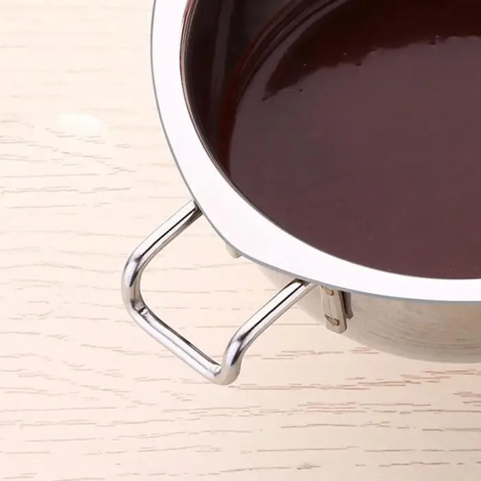 Нержавеющая сталь шоколадный сыр плавильный горшок Сковорода чаша DIY Аксессуары Инструмент PAK55
