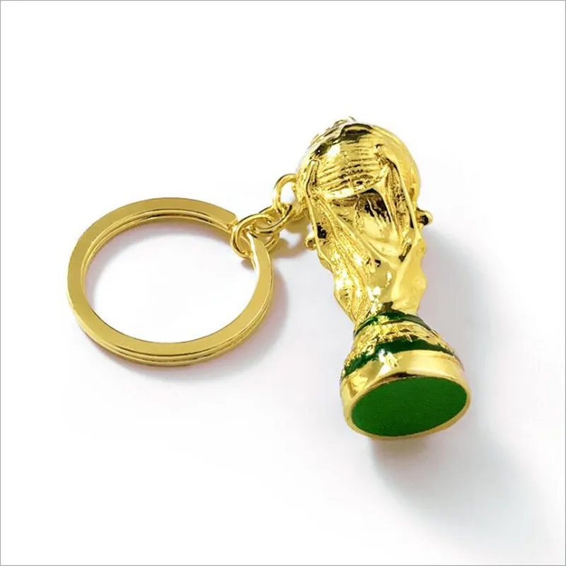 

2018 New Putway Russia Hercules Cup Model Keychain Mascot Football Soccer Keyrings Sport Ball Souvenirs Fans Llaveros Chaveiro