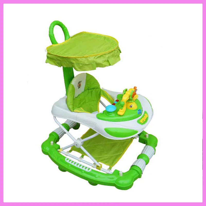 Promotional BabyWalker O-shaped Manufacturer Direct Sales Baby Walker Multifuctional Musical Walker Walk Learning Vehicle Walker