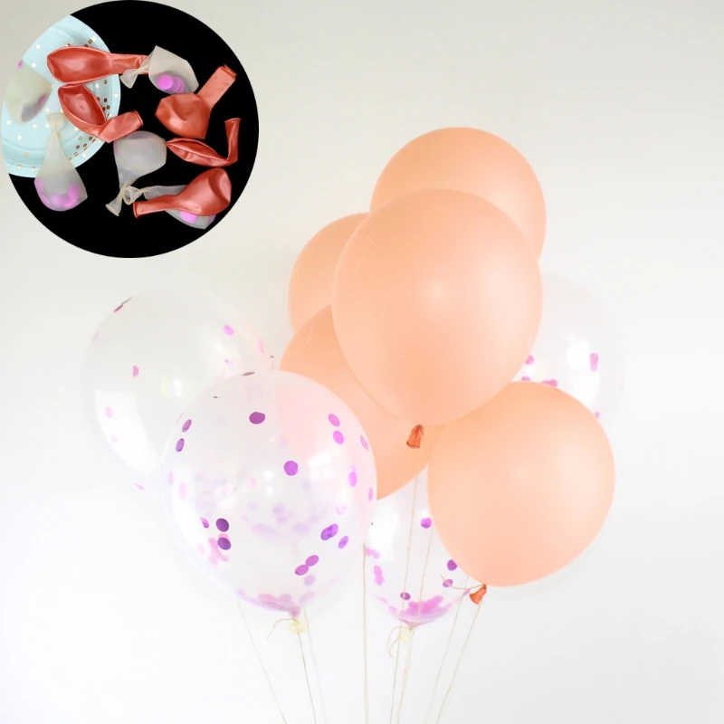 

10pcs Sequins Latex 12'' Balloons Wedding Party Baby Shower Birthday Party Decorations Kids