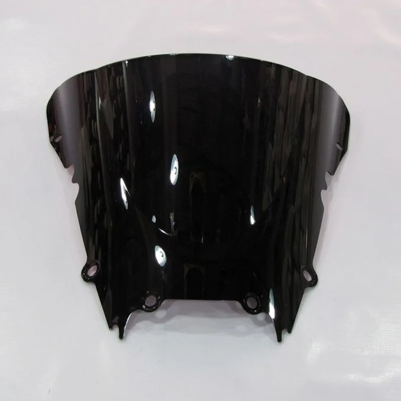 5 цветов лобовое стекло для 1998-2002 Yamaha YZF-R6 yzfr6 1999 2000 2001 ветер экран дымчатое лобовое стекло для передней панели Аксессуары для мотоциклов - Цвет: Черный