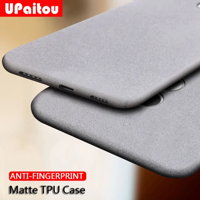 UPaitou Case for Xiaomi Mi Mix Max 2 2S 3 Anti Fingerprint Case Soft Silicone Matte Ultra Slim Thin TPU Cover for Mi Mix 2S