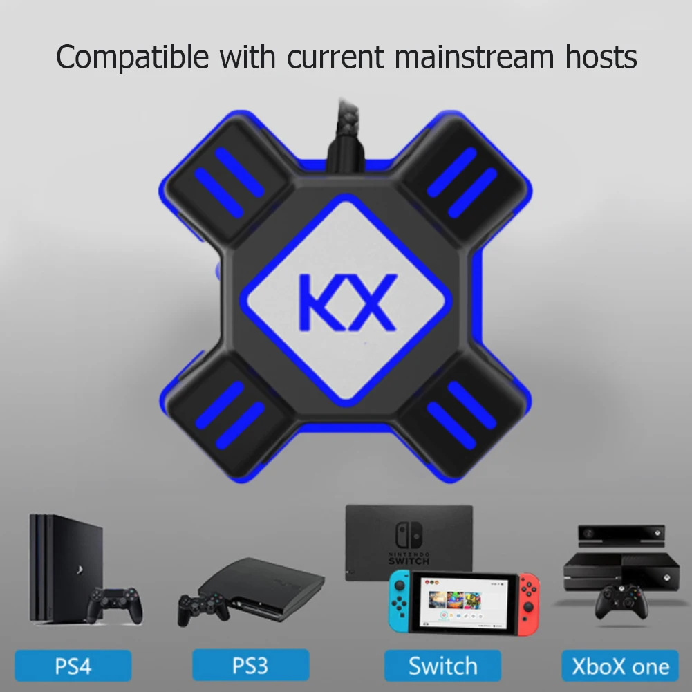  Keyboard Mouse Converter Gamepad Controller Adapter Support Major Mainstream Handles Keyboard Mouse