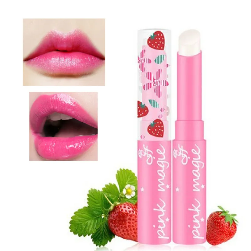 

Wholesale Protect Lip Balm Change Color Temperature Pink Levre Lipbalm Long-lasting Moisturizing Women Sexy Lipstick Maquiagem